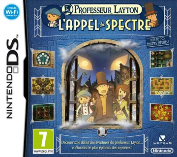 Professeur Layton et l'Appel du Spectre (France) box cover front